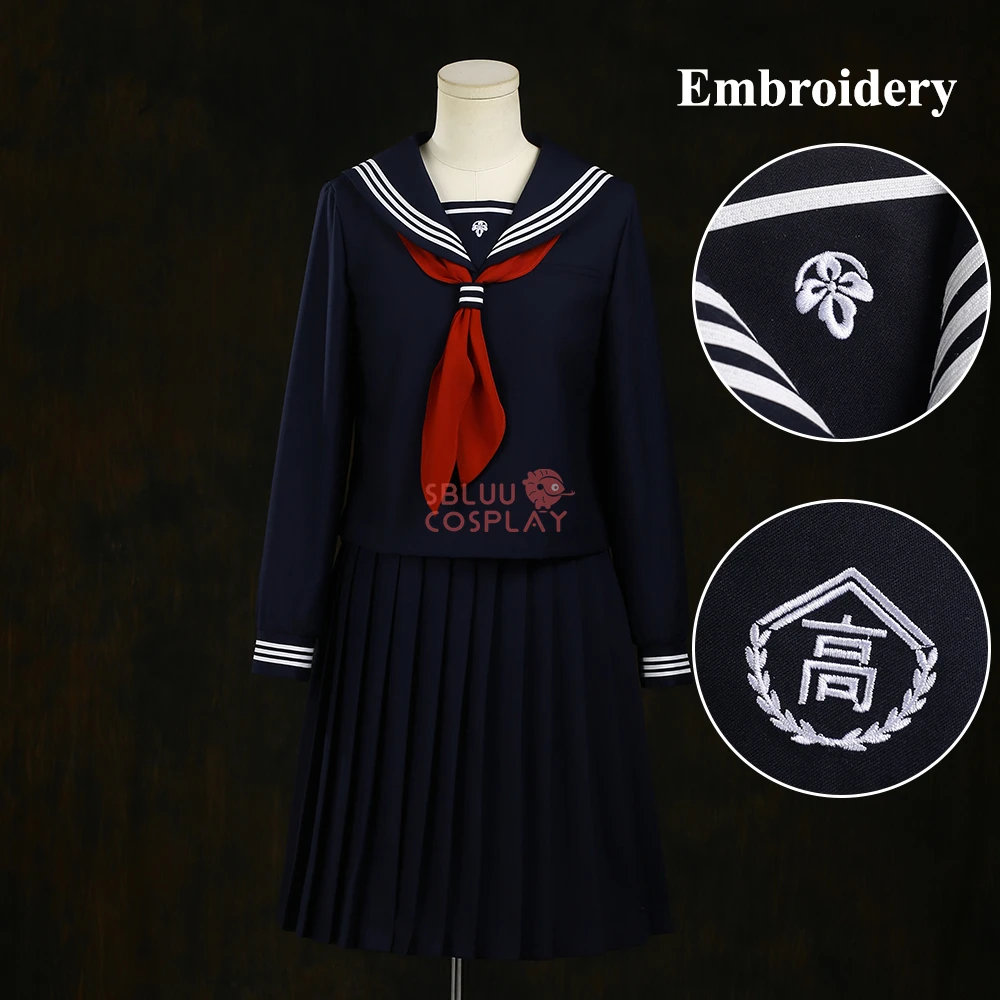 Embroidery Outfit - SBluuCosplay Shimizu Hinako تأثيري حلي التطريز