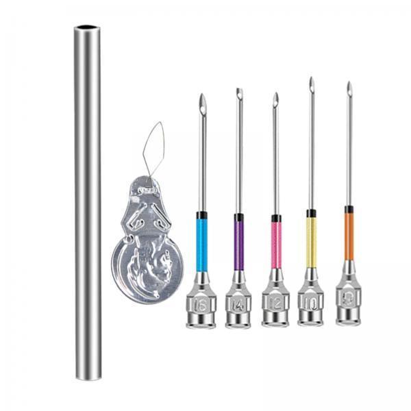Embroidery Kit Set - طقم تطريز بالإبرة المثقوبة مع مجموعة