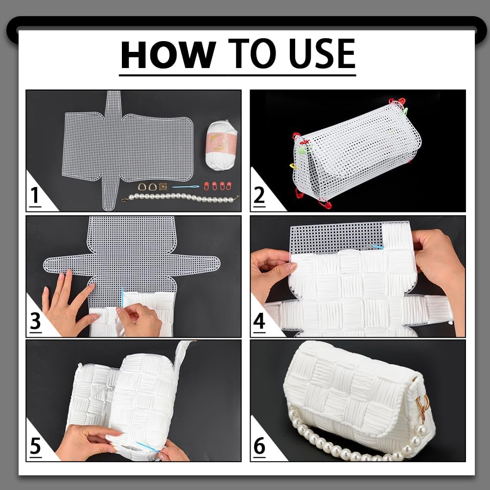 1-4 قطع من قماش شبكي بلاستيكي  - مراجعة Embroidery Ideas وسعره