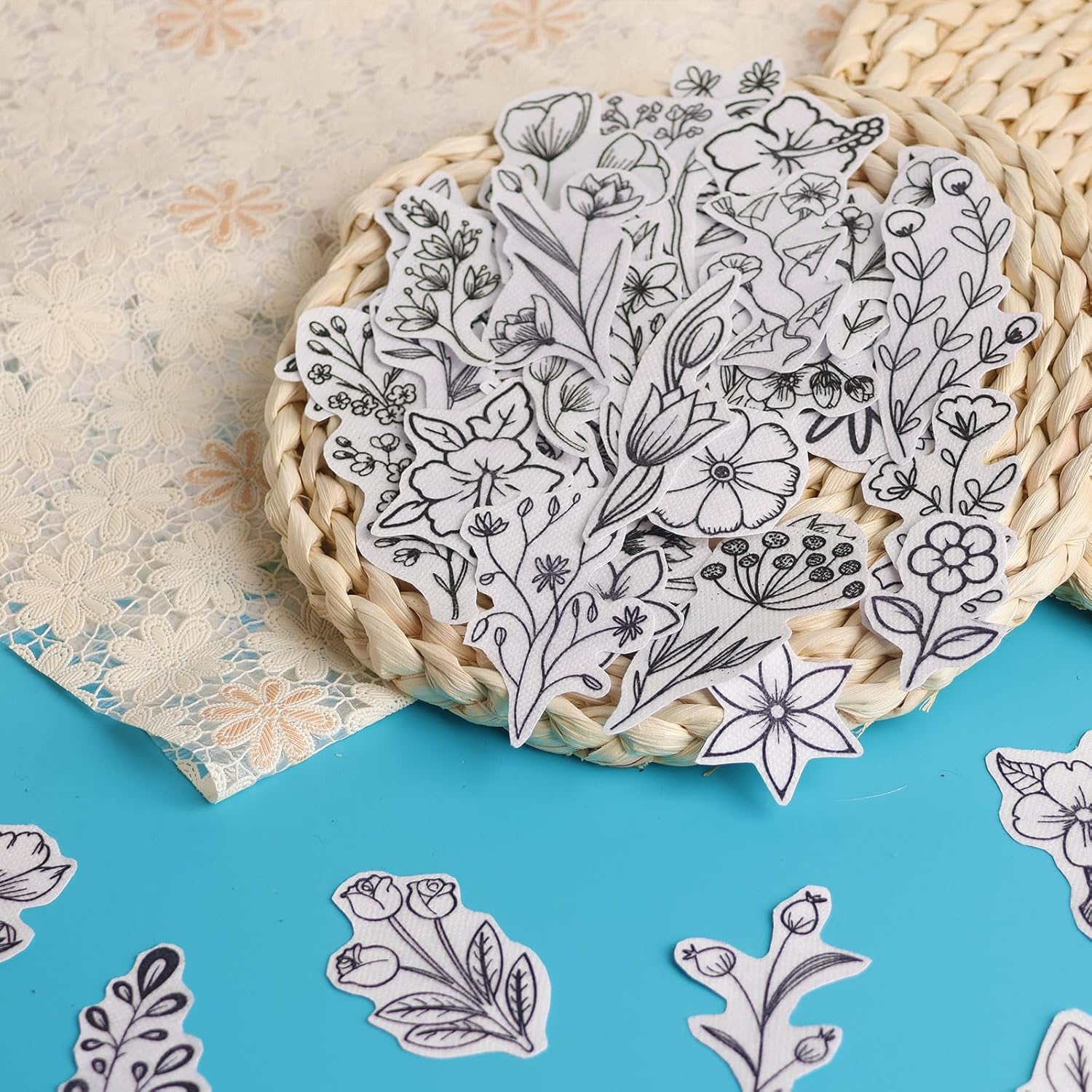 50 قطعة من مثبتات التطريز القا - مراجعة Embroidery Ideas وسعره