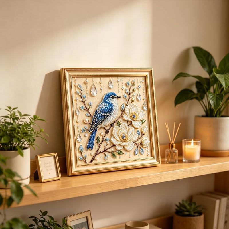 طقم فن تطريز الخرز واللؤلؤ على - مراجعة Embroidery Kit Set وسعره