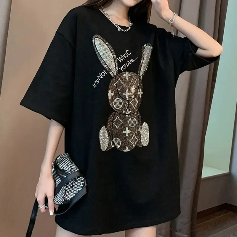 تي شيرت نسائي صيفي كاجوال: تي  - مراجعة Embroidery Print وسعره