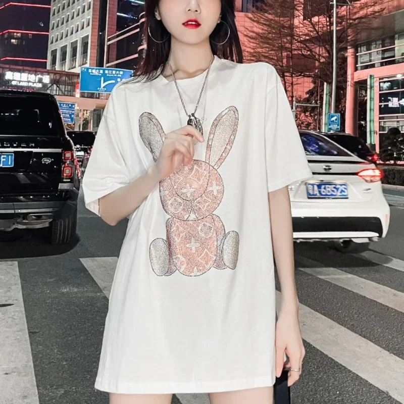 تي شيرت نسائي صيفي كاجوال: تي  - مراجعة Embroidery Print وسعره