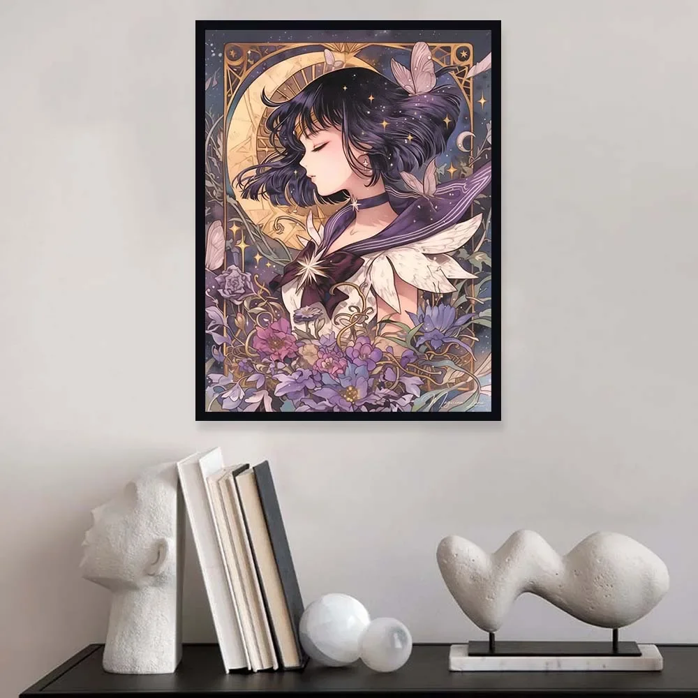 الكرتون أنيمي الماس اللوحة الج - مراجعة Embroidery Gift Ideas وسعره