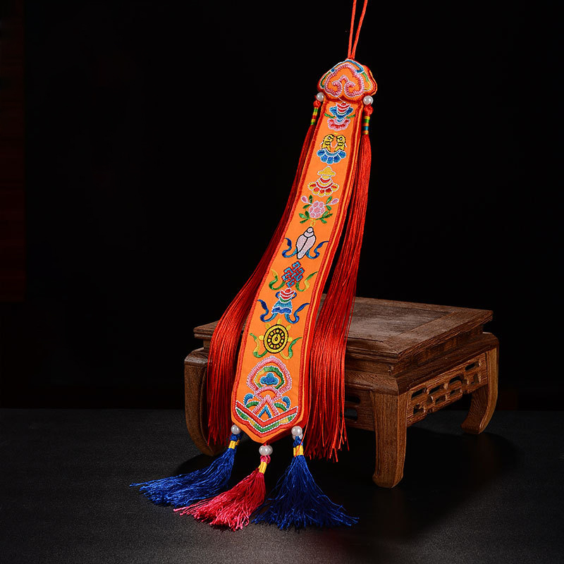 أعلام تبتية على شكل شريط، مصنو - مراجعة Embroidery Red وسعره