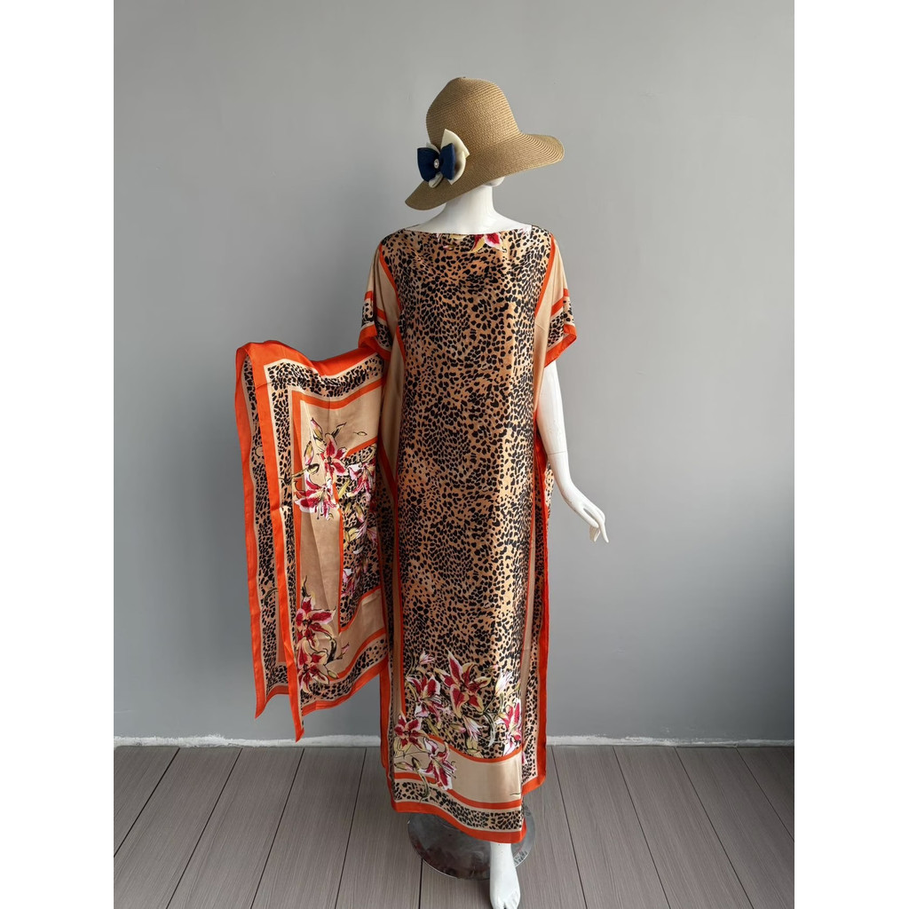 جديد حجم كبير Baju Kaftan المر - مراجعة Embroidery Baju وسعره