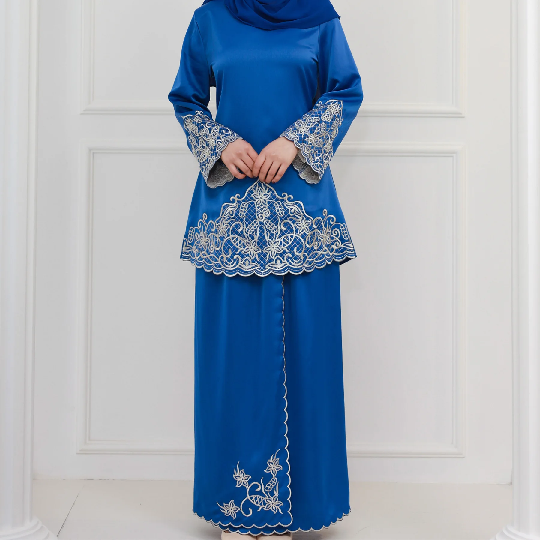 أطقم نسائية إسلامية تركية لرمض - مراجعة Embroidery Baju وسعره