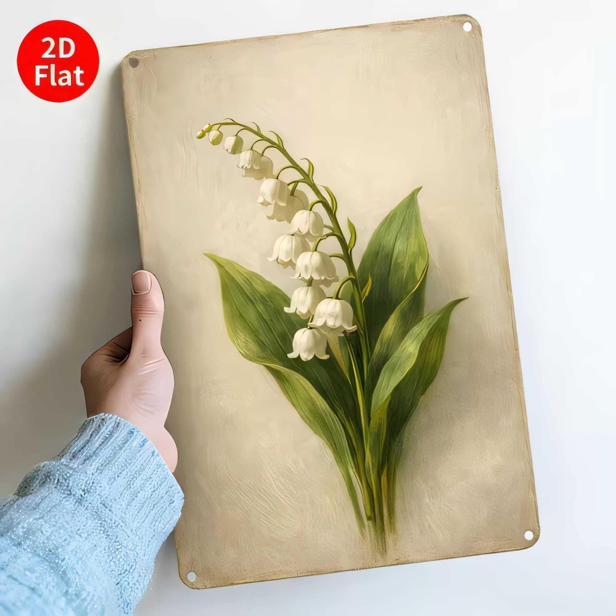 لافتة معدنية، لوحة جدارية معدن - مراجعة Embroidery Garden وسعره
