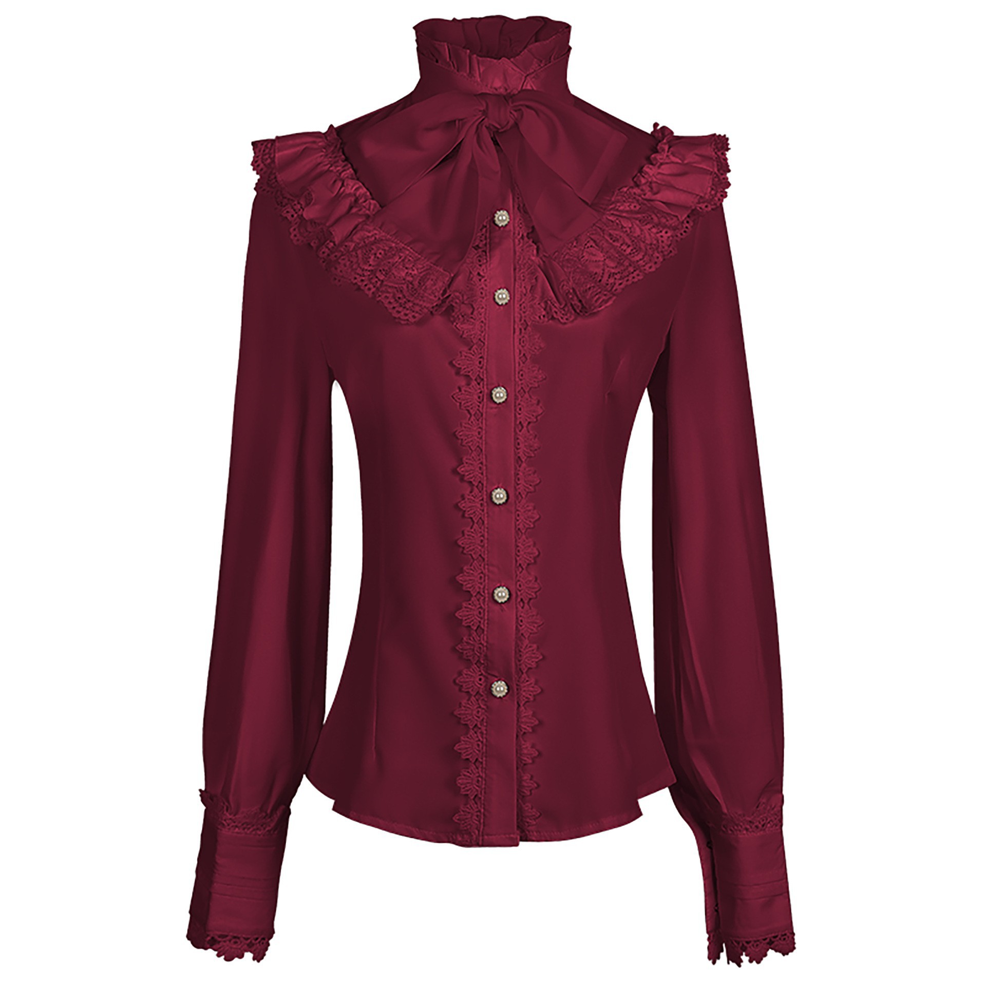قميص نسائي جديد بتصميم فيكتوري - مراجعة Embroidery Blouse وسعره