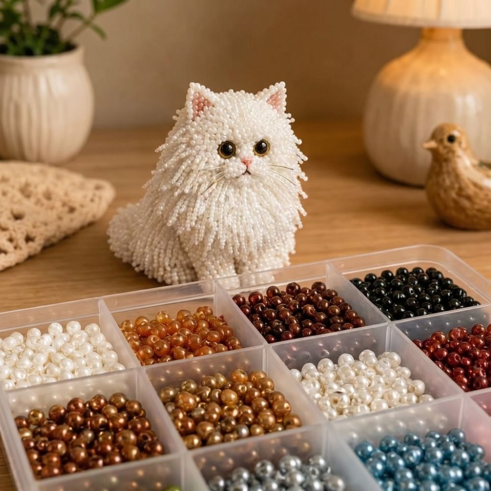 طقم تطريز الخرز اليدوي بتصميم  - مراجعة Embroidery Kit Set وسعره