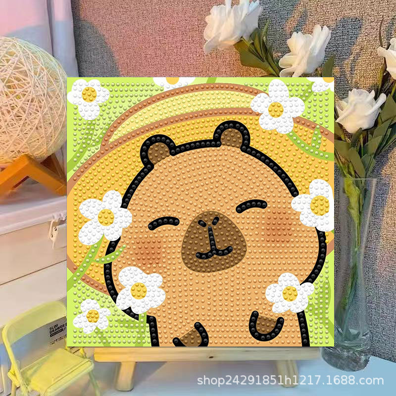 لوحة زخرفية كريستالية على شكل  - مراجعة Embroidery Ideas وسعره