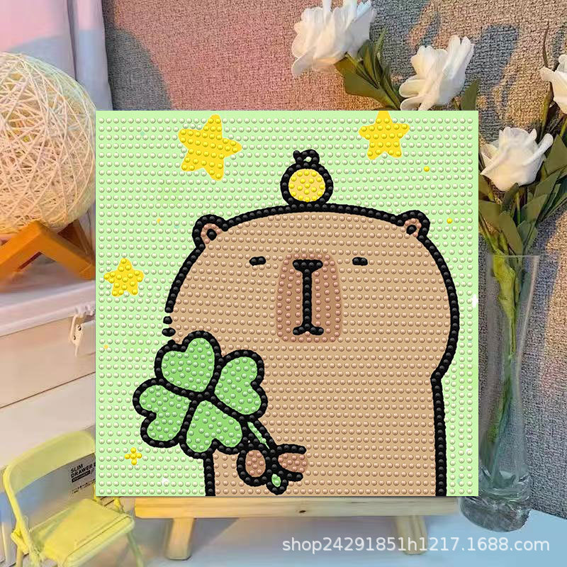 لوحة زخرفية كريستالية على شكل  - مراجعة Embroidery Ideas وسعره